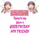 Flying to say....LOIDA