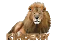 LION WITH THE NAME KIMBERLY