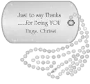 Just to say thanks for being YOU
