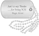 Just to say thanks for being YOU