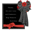 thank for your votes damaris