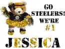 Steelers Cheer Bear...Jessica