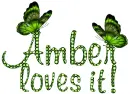 Amber loves it!