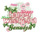 Genalyn ... happy wknd