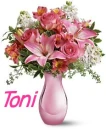 Pretty Pink Flowers - Toni