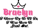 BRAELYN