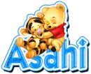 Pooh & Tigger - Asahi