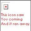 this icon saw you