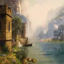 waterfall city