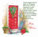 wilma christmas door