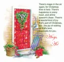 ari christmas door