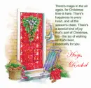 rachel christmas door