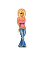 Blonde doll
