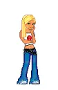 Rolling stone doll