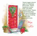 toni christmas door