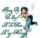 Flying By To Say Hello There,Hugs Maggie