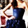 blue dress
