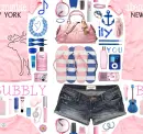 pink summer sunshine style