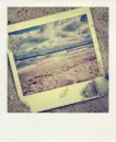 beach  polaroid