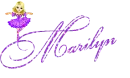 NAME MARILYN/PURPLE GIRL
