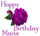 Happy Birthday Marie