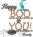 Happy Boo to You! Brandy