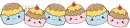 Kawaii cupcakes