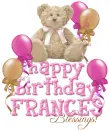 Happy Birthday Frances