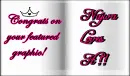 congrats on ur featured graphics