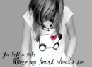 heart with a hole...