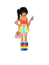 Rainbow Peace Out Doll