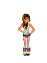 Rainbow Preppy Doll