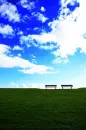 bench clouds