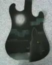 wolf guitar black