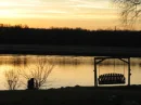 sunset bench