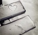 snow heart