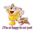 Happy to see you