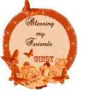 Cindy blessing my friends