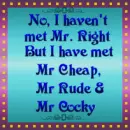 Mr. who?