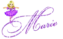 NAME MARIE/PURPLE GIRL