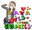 Jaya loves your graphics!