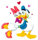 Donald Duck & Daisy