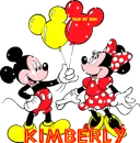 MICKEY AND MINNIE WITH KIMBERLY