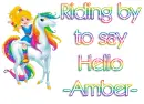 rainbow brite amber