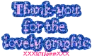 thank-you glitter