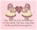 One Person