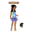 dog lover doll