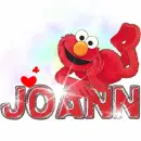 Elmo name tag