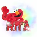 elmo name tag
