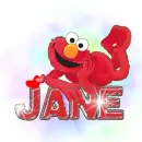 elmo name tag